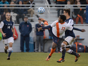 Chris Nanco and the Syracuse men's soccer team have a pair of home games this weekend against UC Riverside and Rutgers.