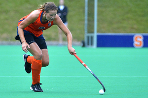 Lies Lagerweij and her teammate Laura Hurff were named to the preseason All-ACC team. SU was picked No. 3.