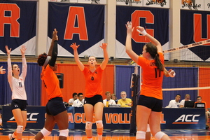Kendra Lukacs (6) has become a solid player for the Orange in just her freshman year. 