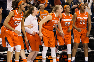 No. 14 Syracuse is coming off its first-ever national championship game appearance. The season tips off Friday at 3 p.m. 