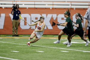 Nicole Levy was tied for the lead with five points today for the Orange.