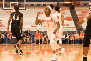 Alexis Peterson led the way with 25 points for the Orange.