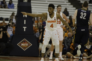 John Gillon didn't play well in the last game, according to Jim Boeheim. He'll look to bounce back against Ole Miss.
