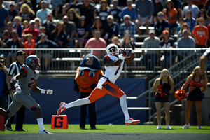 Amba Etta-Tawo, a Maryland graduate transfer who played at Syracuse in 2016, went from little-know receiver to one of the nation's leading threats. 